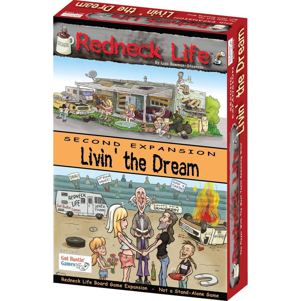 Jogo de tabuleiro Gut Bustin` Games Livin` The Dream! : Vida caipira