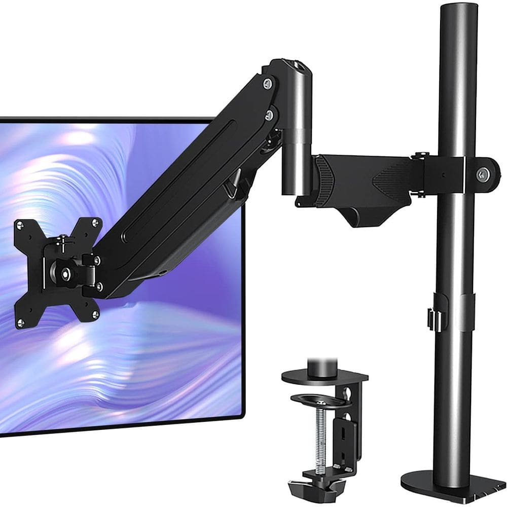 Suporte de montagem de monitor Suptek Gas Spring, tela de 17-27"