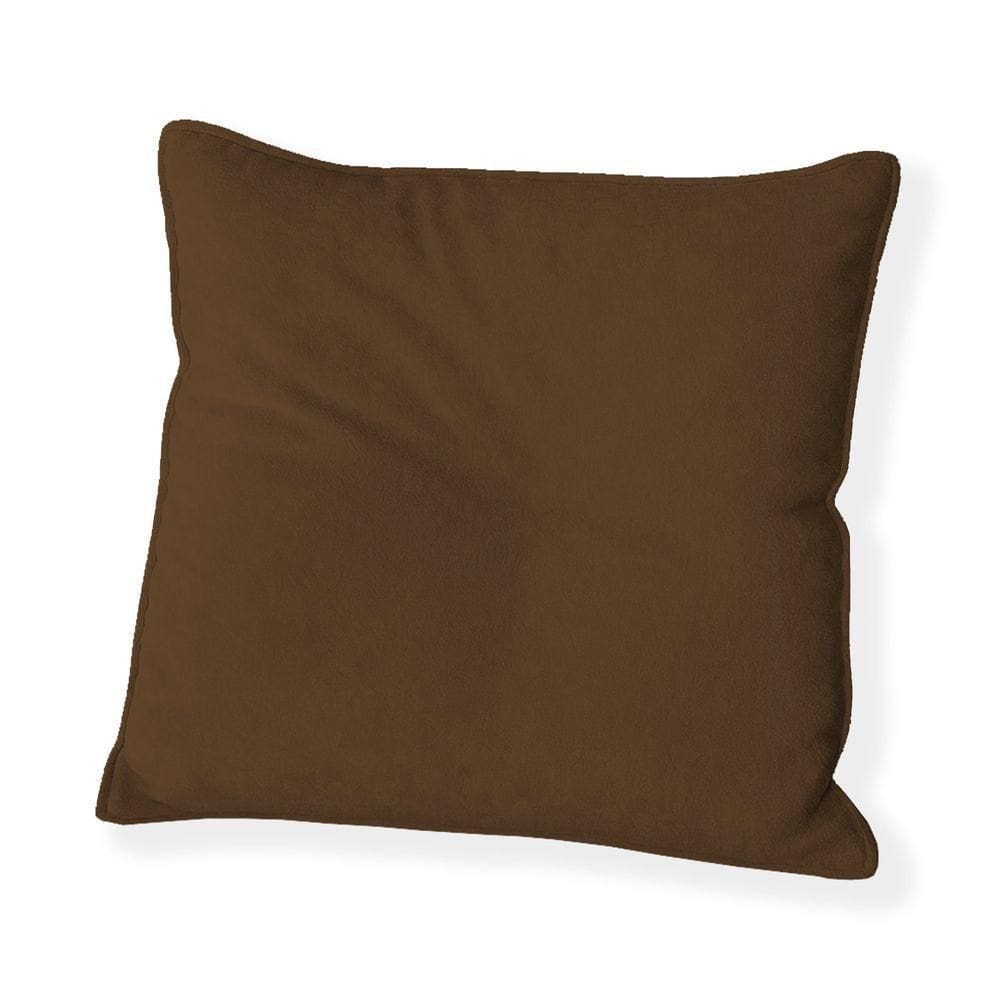 Capa Para Almofada Quadrada Boucle 40x40cm - 7 Decor Marrom