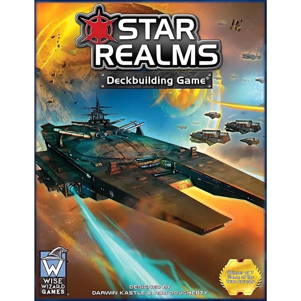 Jogo de tabuleiro Wise Wizard Games Star Realms em caixa
