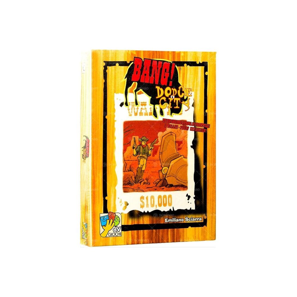 Jogo de cartas dV Giochi Bang! Expansão de Dodge City