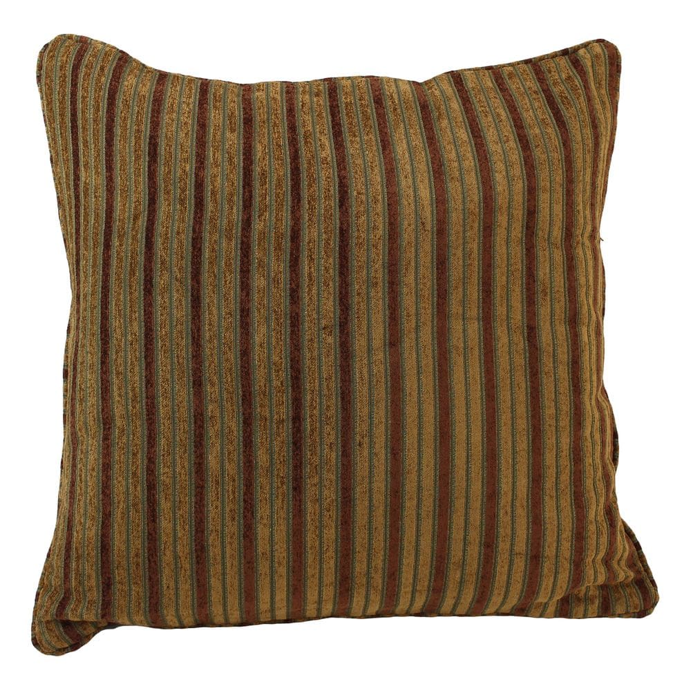 Almofada Blazing Needles, com fio, quadrada, jacquard, chenille