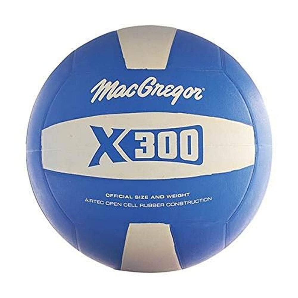 Tamanho oficial de voleibol MacGregor Rubber Royal/White