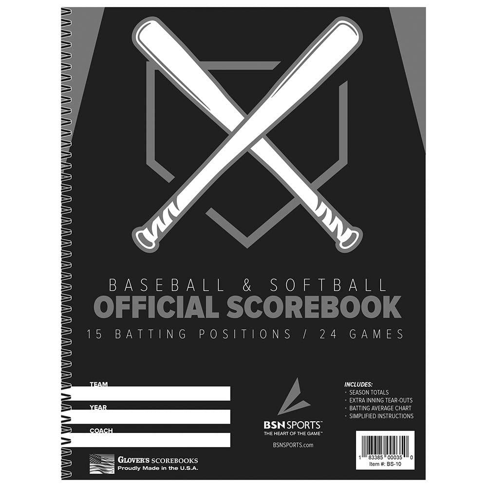 Scorebook MacGregor BSN Baseball/Softball para 26 jogos