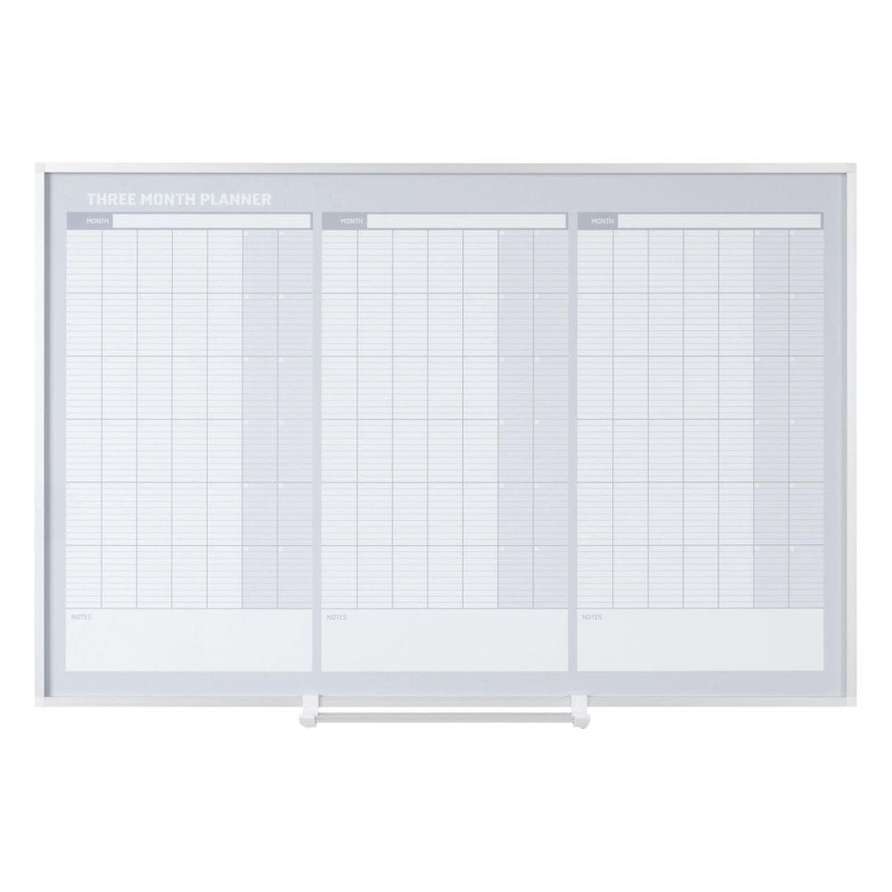 Planejador de quadro branco MasterVision Quarterly 60x90cm