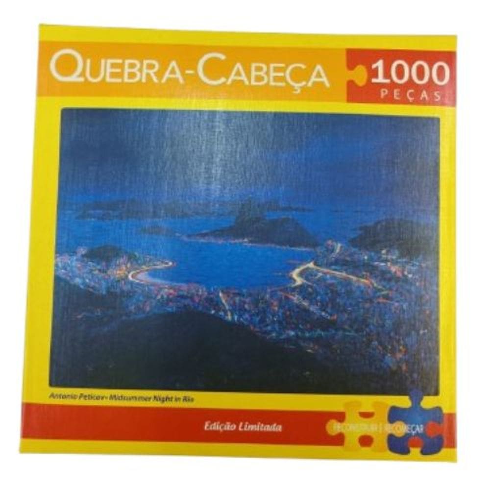 Quebra Cabeça Night in Rio 1000 Peças