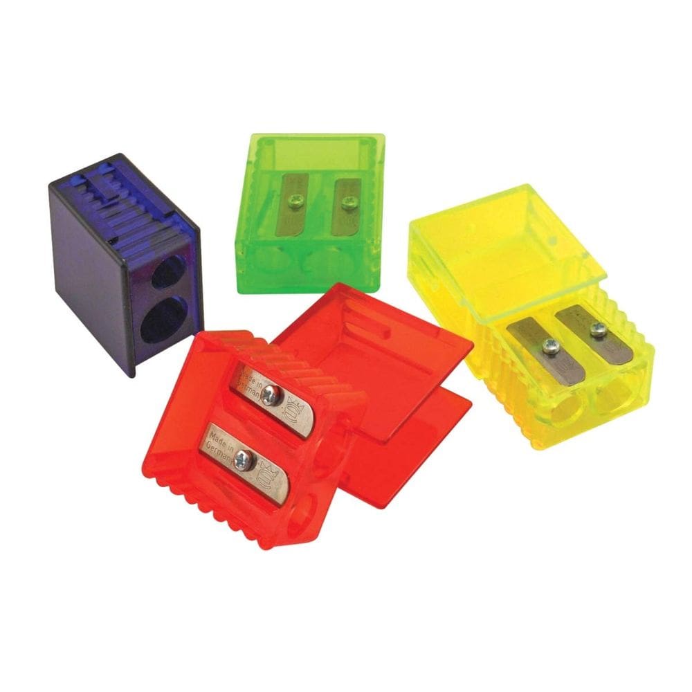 Apontador de lápis The Pencil Grip Eisen, quadrado de 2 furos, x25