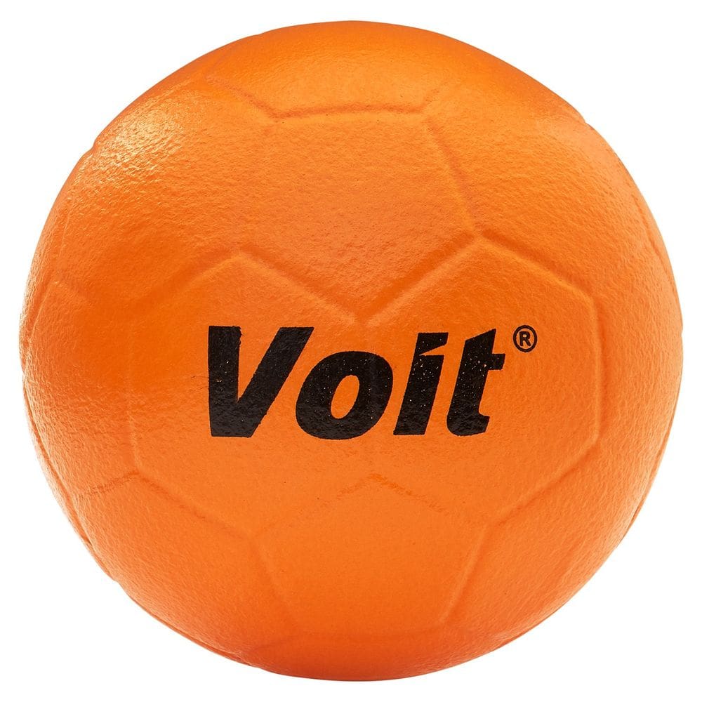Bola de futebol Voit Tuff Foam tamanho 4 laranja