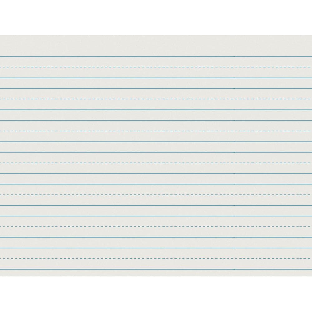 Papel de escrita School Smart Skip-A-Line 3/4 governado por 500 folhas