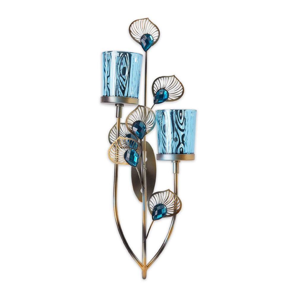 Arandela de parede Accent Plus Exotic Peacock Plume