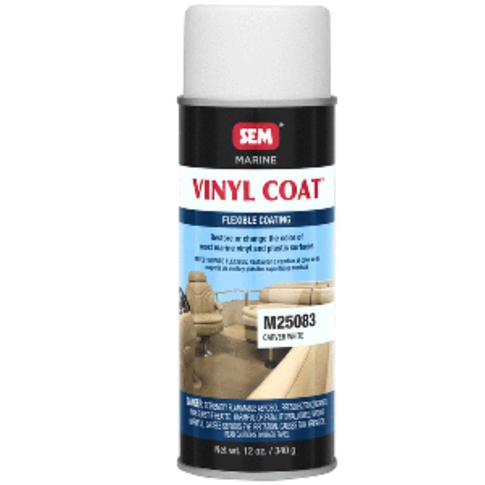 Pintura em spray SEM Marine Vinyl Coat Carver White