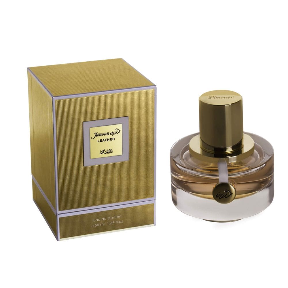 Perfume RASASI Junoon Leather Eau de Parfum 50ml para mulheres