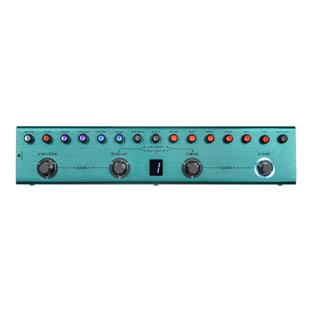 Pedaleira M Vave Tank-G Multi Efeito P Guitarra