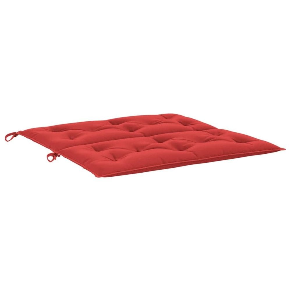 Conjunto de almofadas de banco de jardim VidaXL 2 peças 100x50x7cm Oxford Red