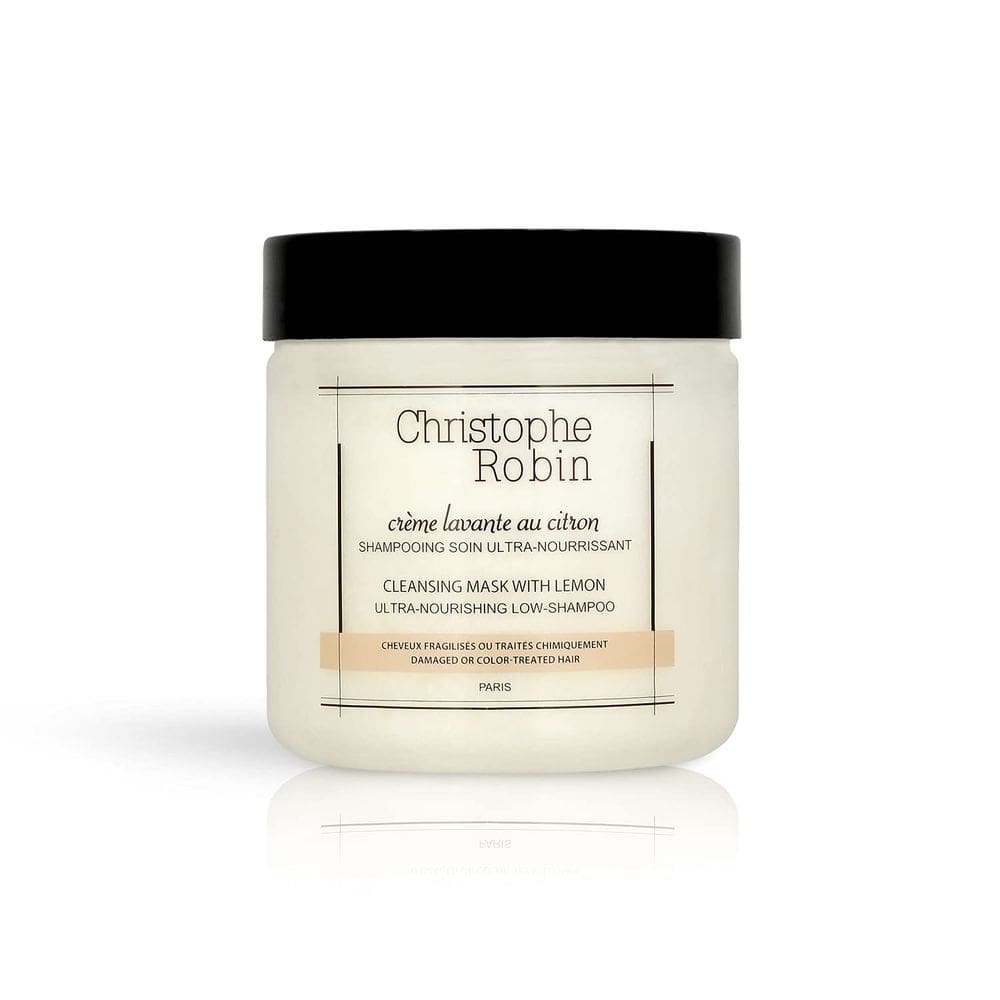 Máscara de limpeza Christophe Robin Lemon 250ml para cabelos coloridos
