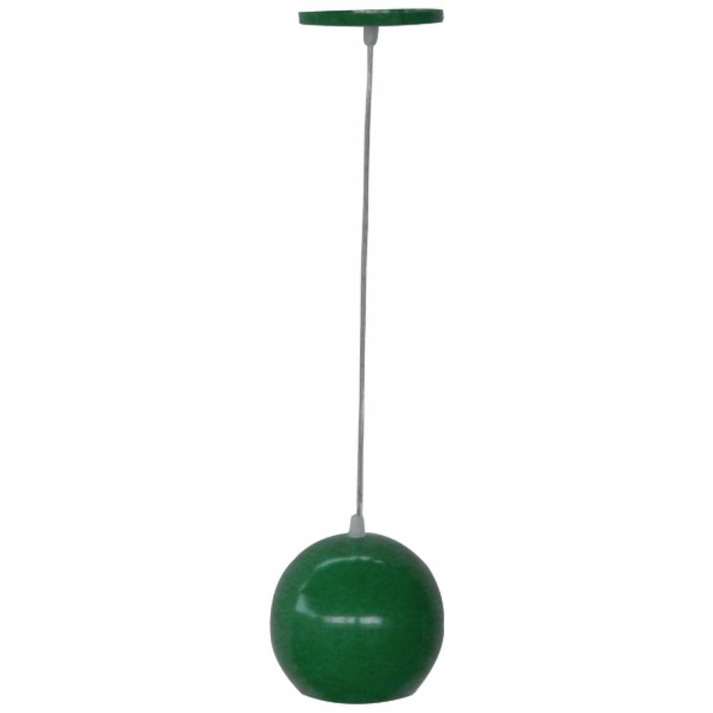 Pendente Bola em Alumínio Verde