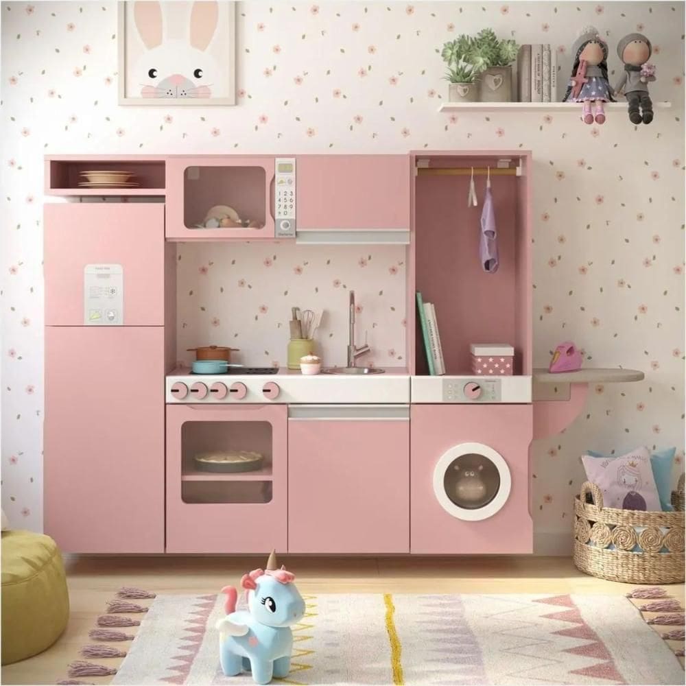 Cozinha Infantil Valentina Rosê