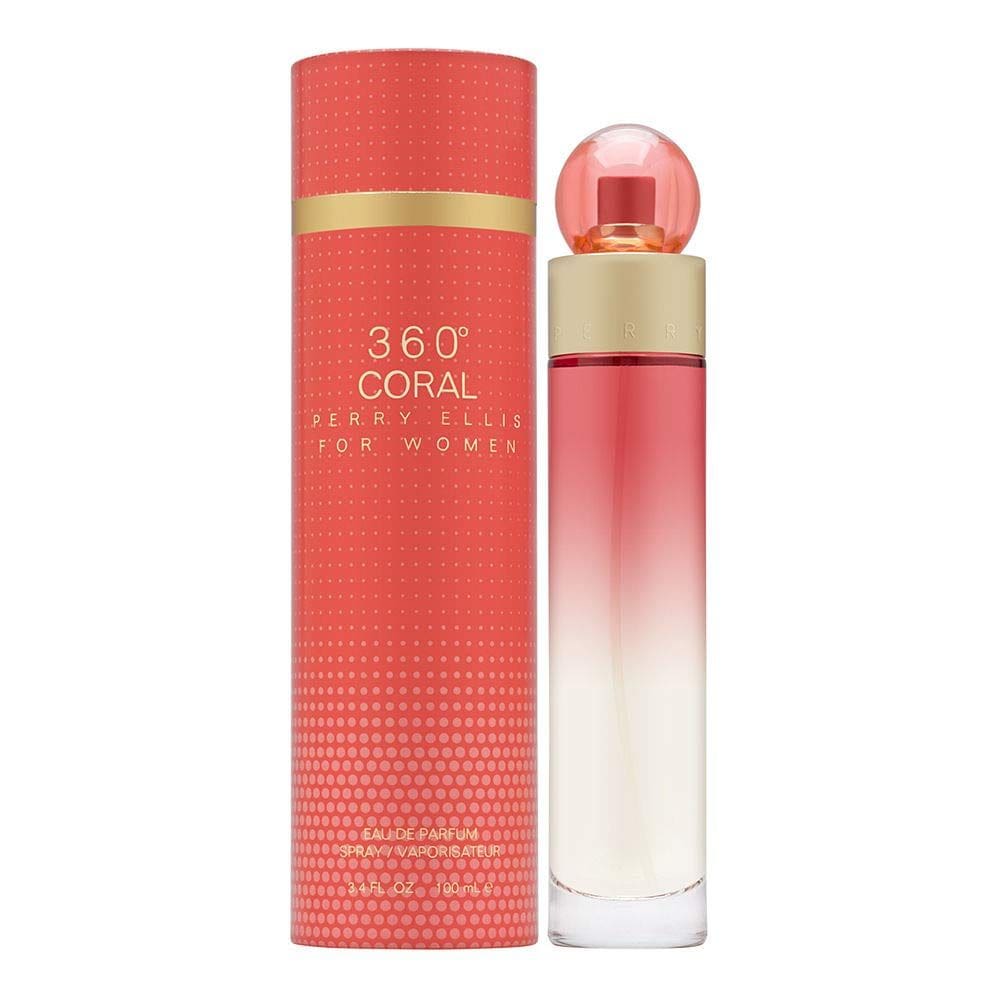 Perfume Perry Ellis 360 Coral Eau De Parfum 100ml para mulheres
