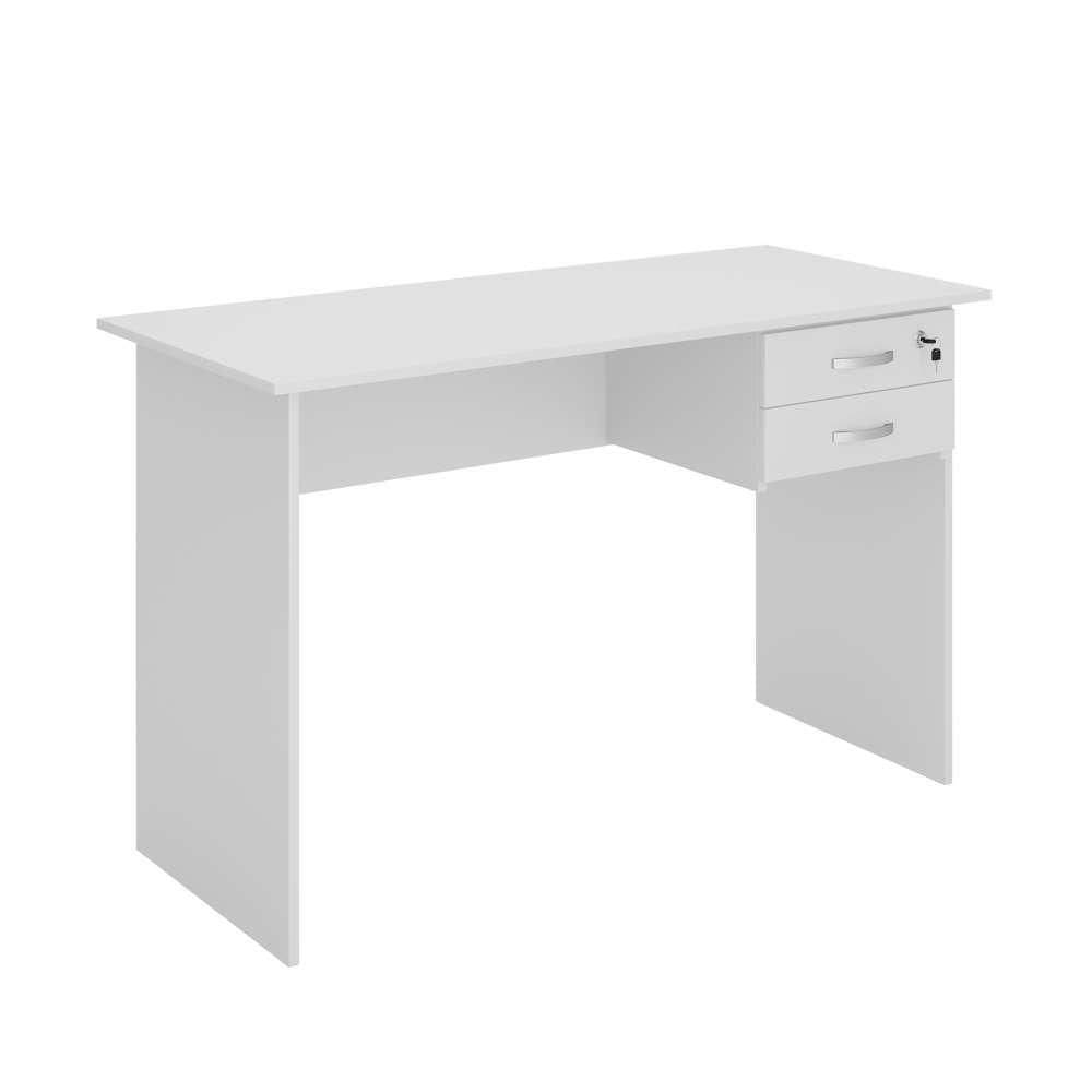 Escrivaninha Com Gavetas Crayon Branco
