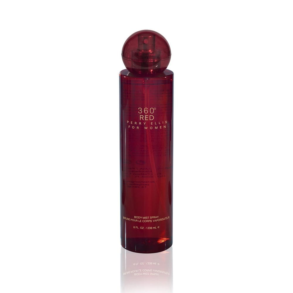 Perfume Perry Ellis 360 Red para mulheres Body Mist 240 ml