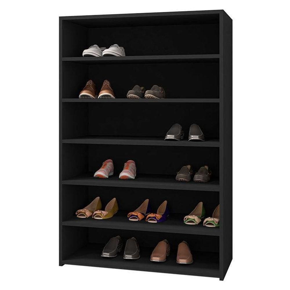 Estante Sapateira Multiuso Lais Preto