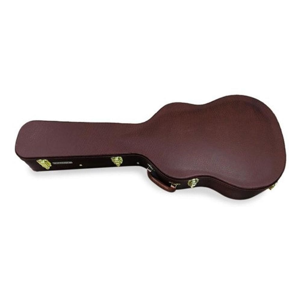 Hard Case Super Luxo Para Violão Folk Marrom