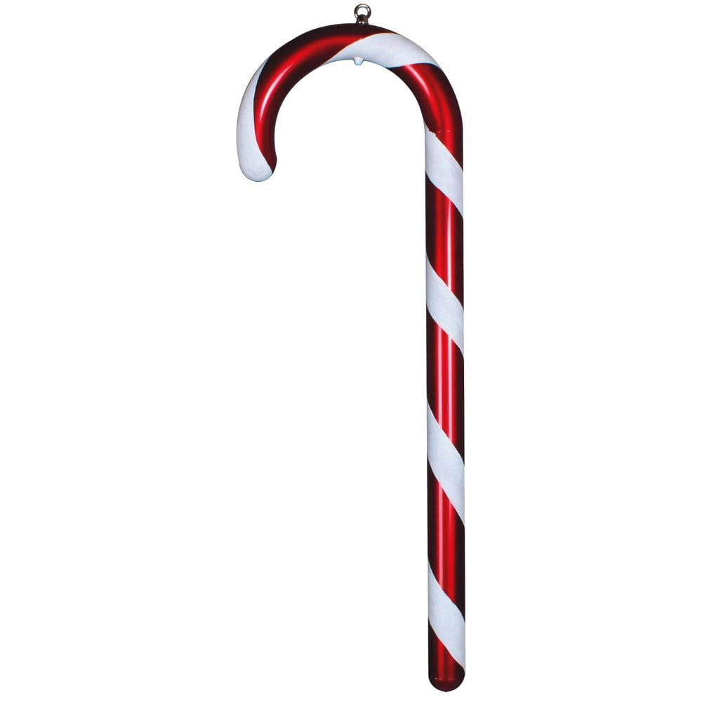 Enfeite de Natal Vickerman Candy Cane Vermelho/Branco 36cm