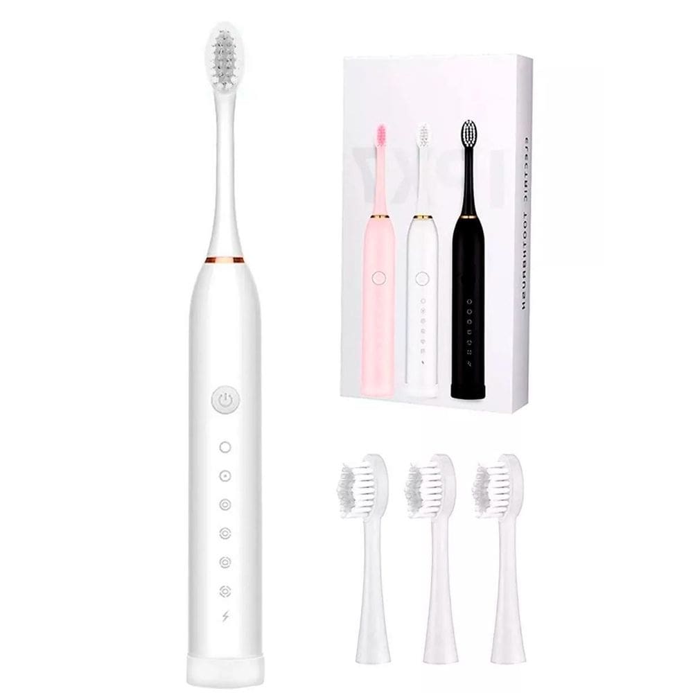 Escova Recarregável Para Limpeza Completa De Dente