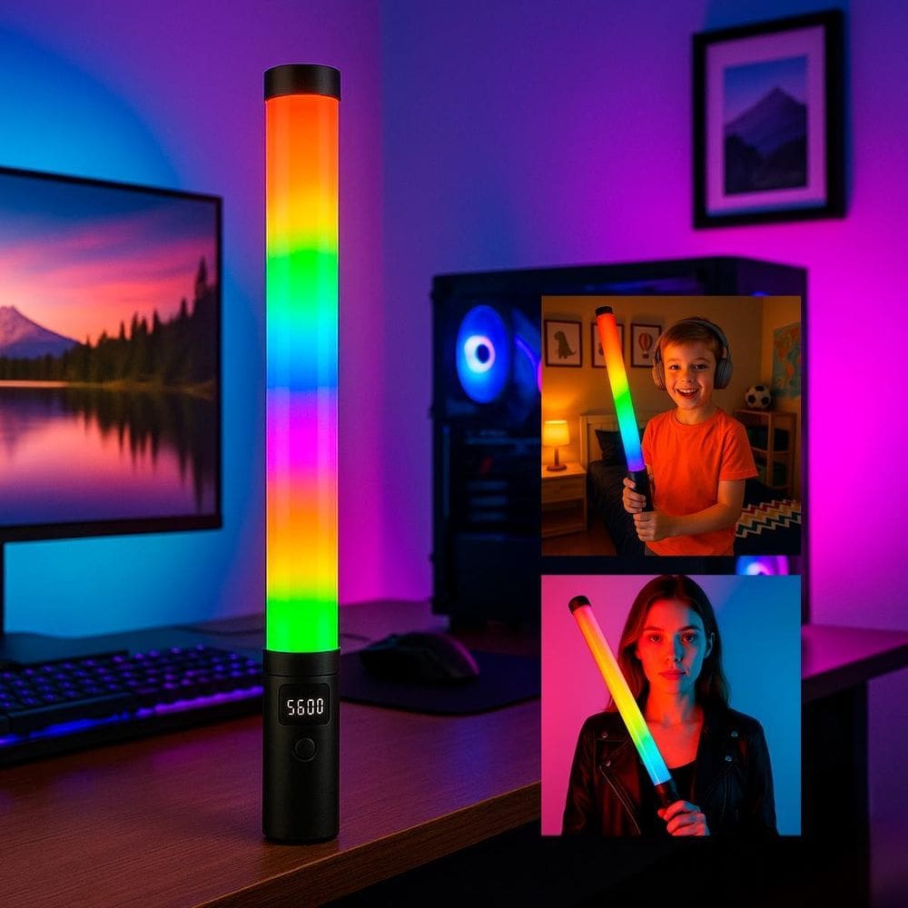 Bastão Led Com Preenchimento Perfeito Para Retratos