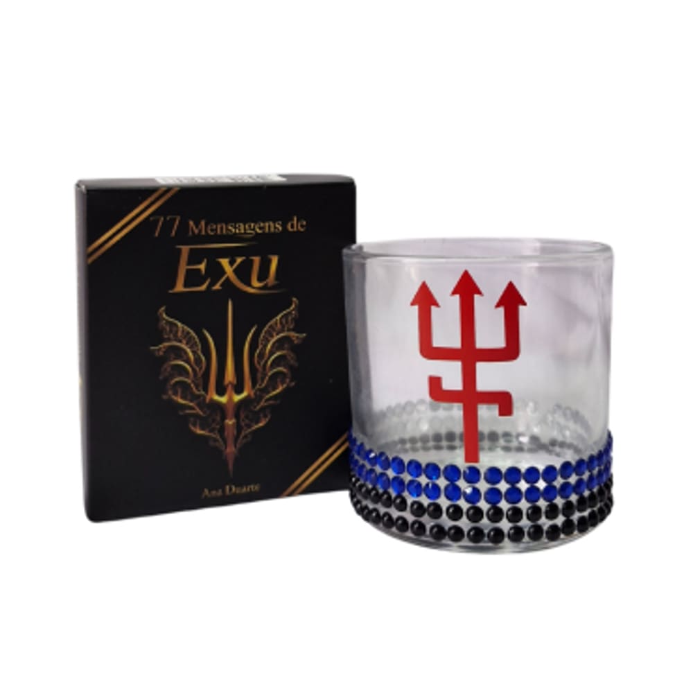 Kit Box Exu + Copo de Whisky Exu Tranca Rua