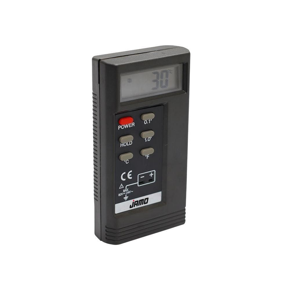 Termômetro Industrial Com Display Digital °c E °f Jamo - 1 Canal Tp Tipo K