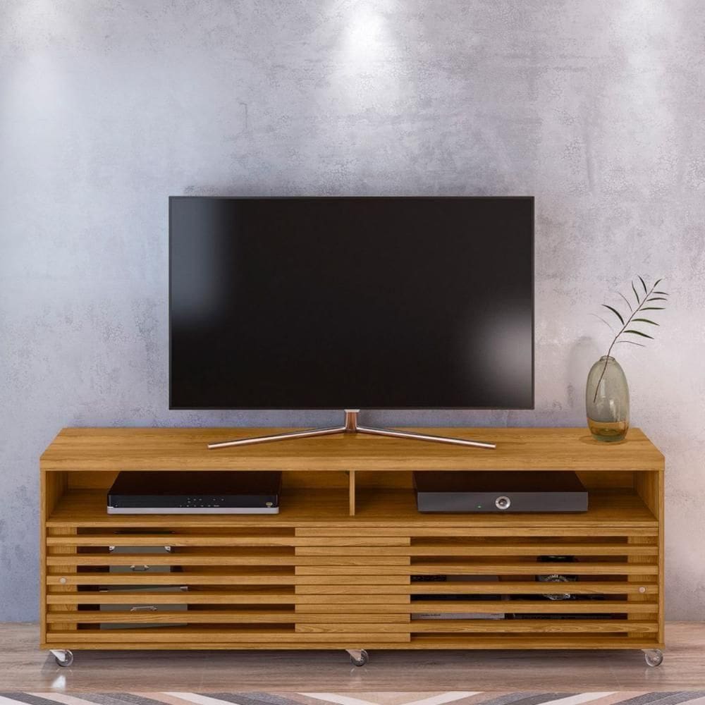 Rack Com 2 Portas Petrus Cumaru