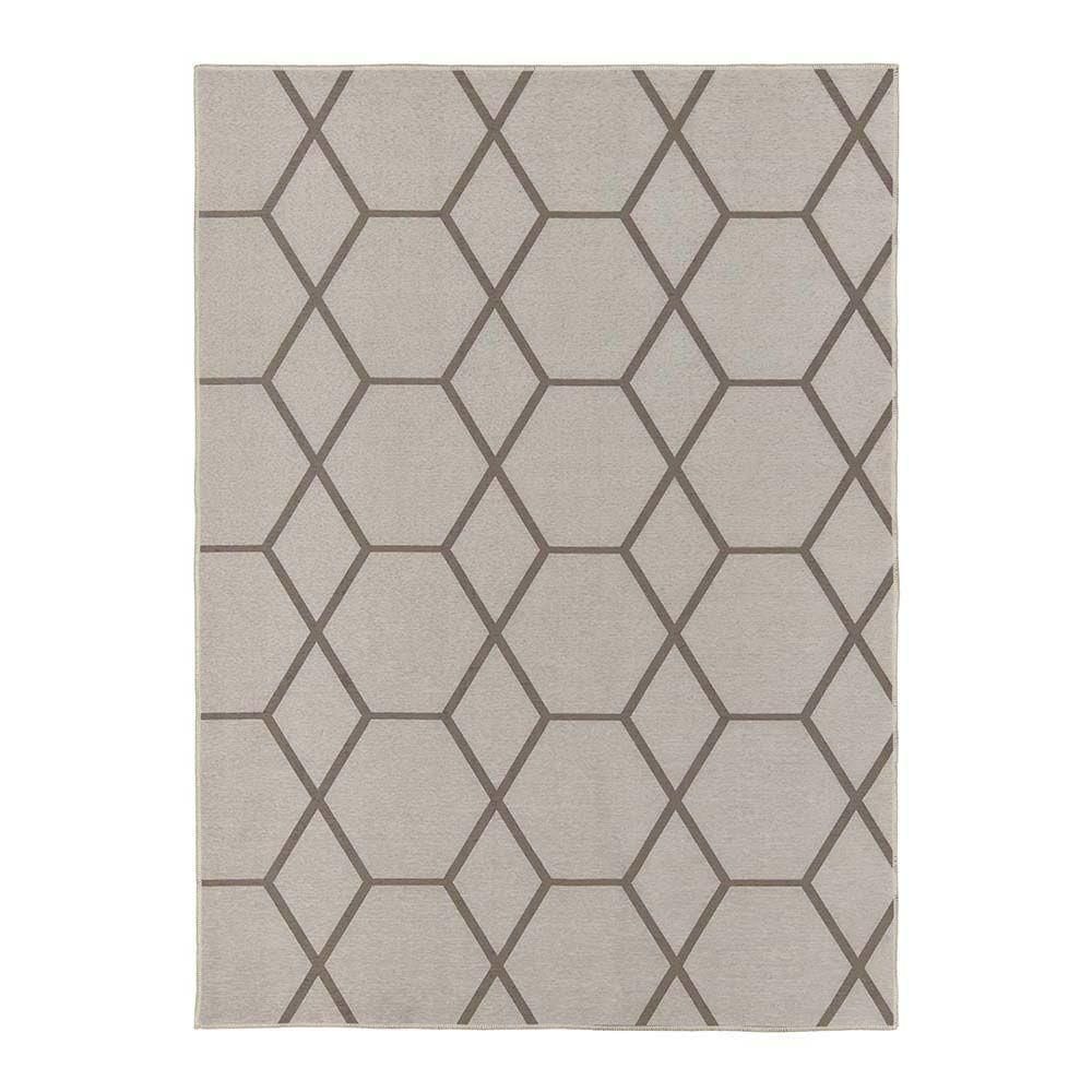 Tapete Funcional Hexagonal 60 Areia 0,50x0,80m - J Serrano