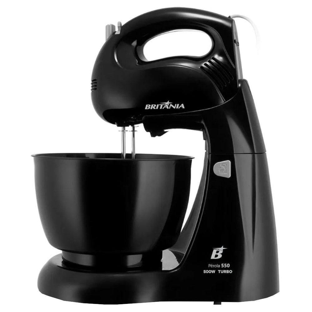 Batedeira Britânia Perola 550 4 Velocidades + Turbo 500W