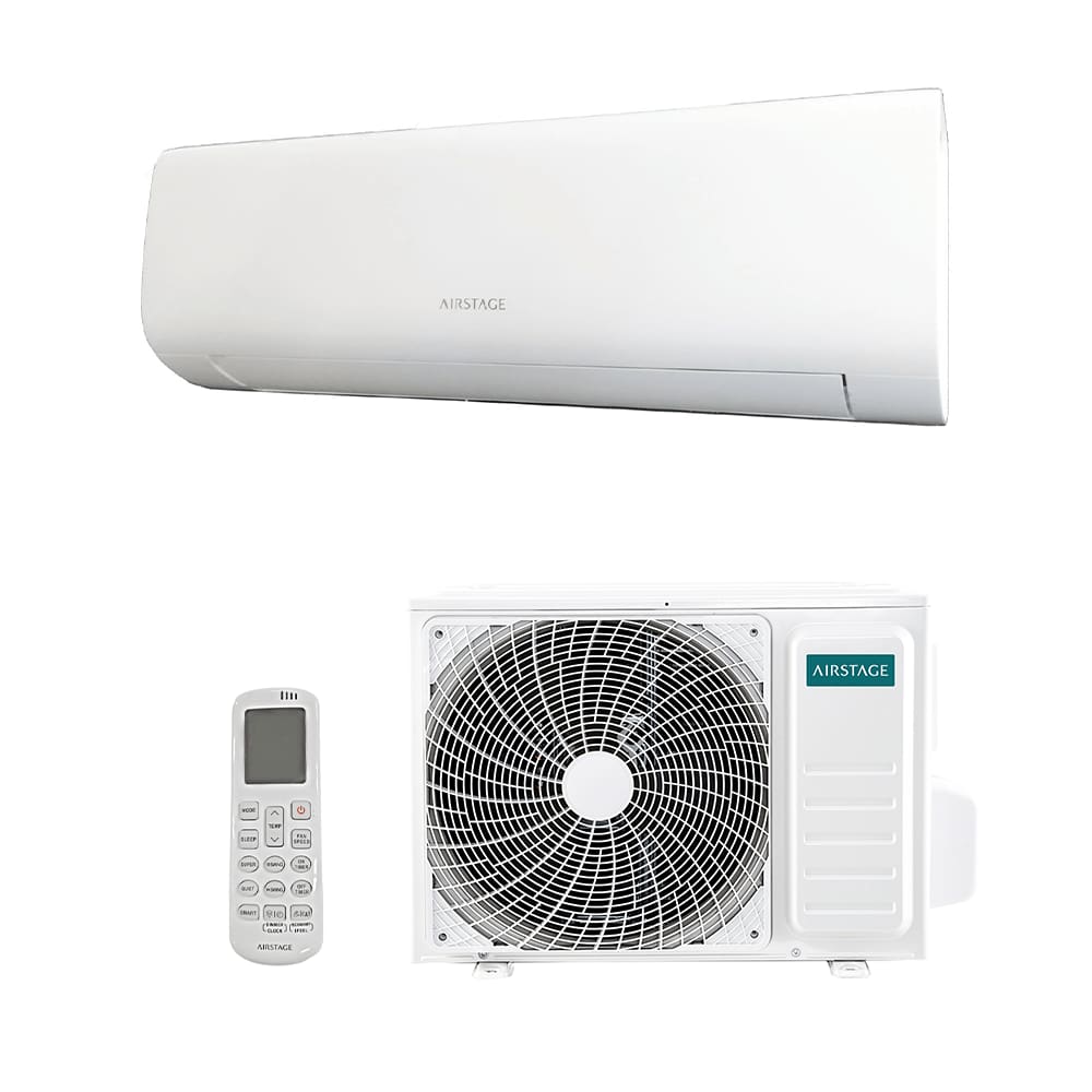Ar Condicionado Split Hi Wall Fujitsu Airstage Essencial Inverter 9.000 Btus Quente e Frio 220v R-32