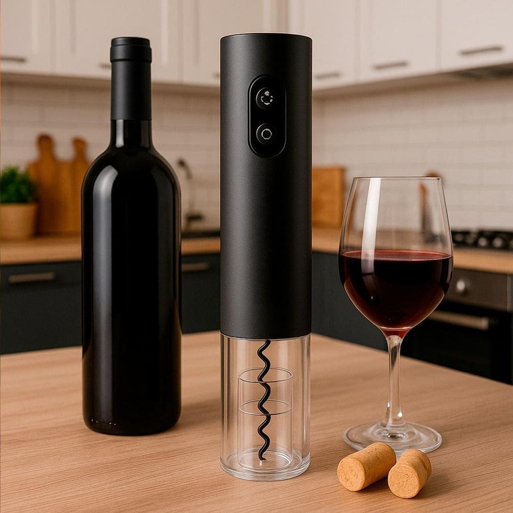 Abridor De Vinho Kit Luxo Portátil Ideal Para Viagens