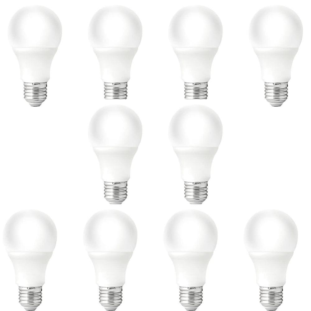Kit 10 Lâmpada Led 7w Bulbo E27 6500k bivolt