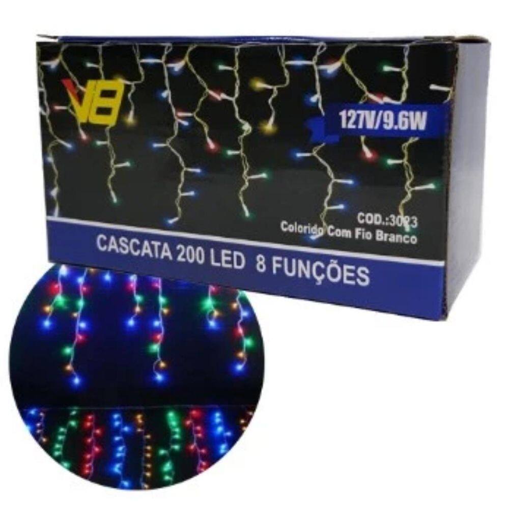 Cascata Iluminação Natalina Que Surpreende Na Decoração Sua