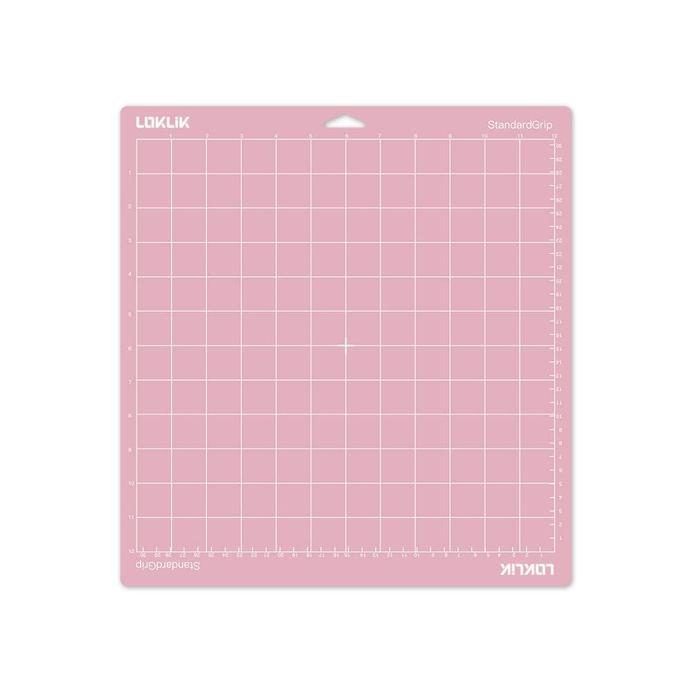 Loklik: Base De Corte Para Tecido Rosa (30X30) - Pct 3 Bases
