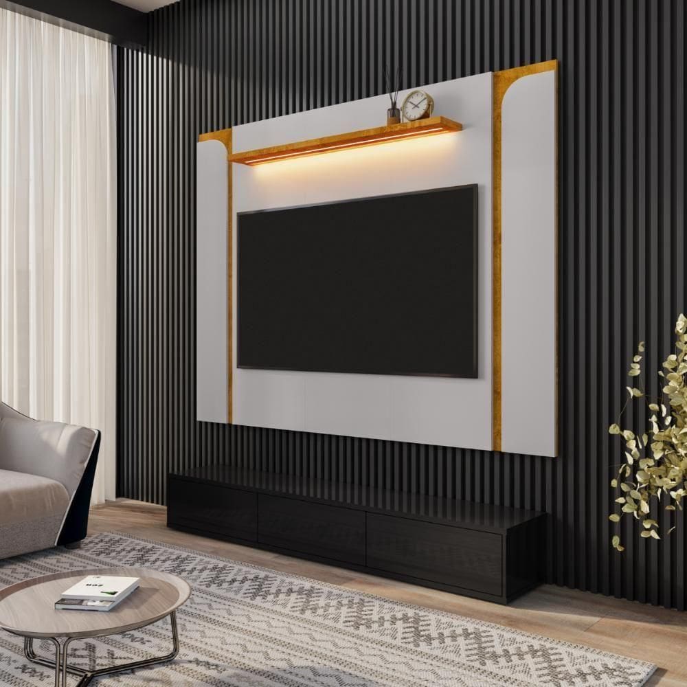 Painel 75 Polegadas Costa Do Sol Off White Naturalle