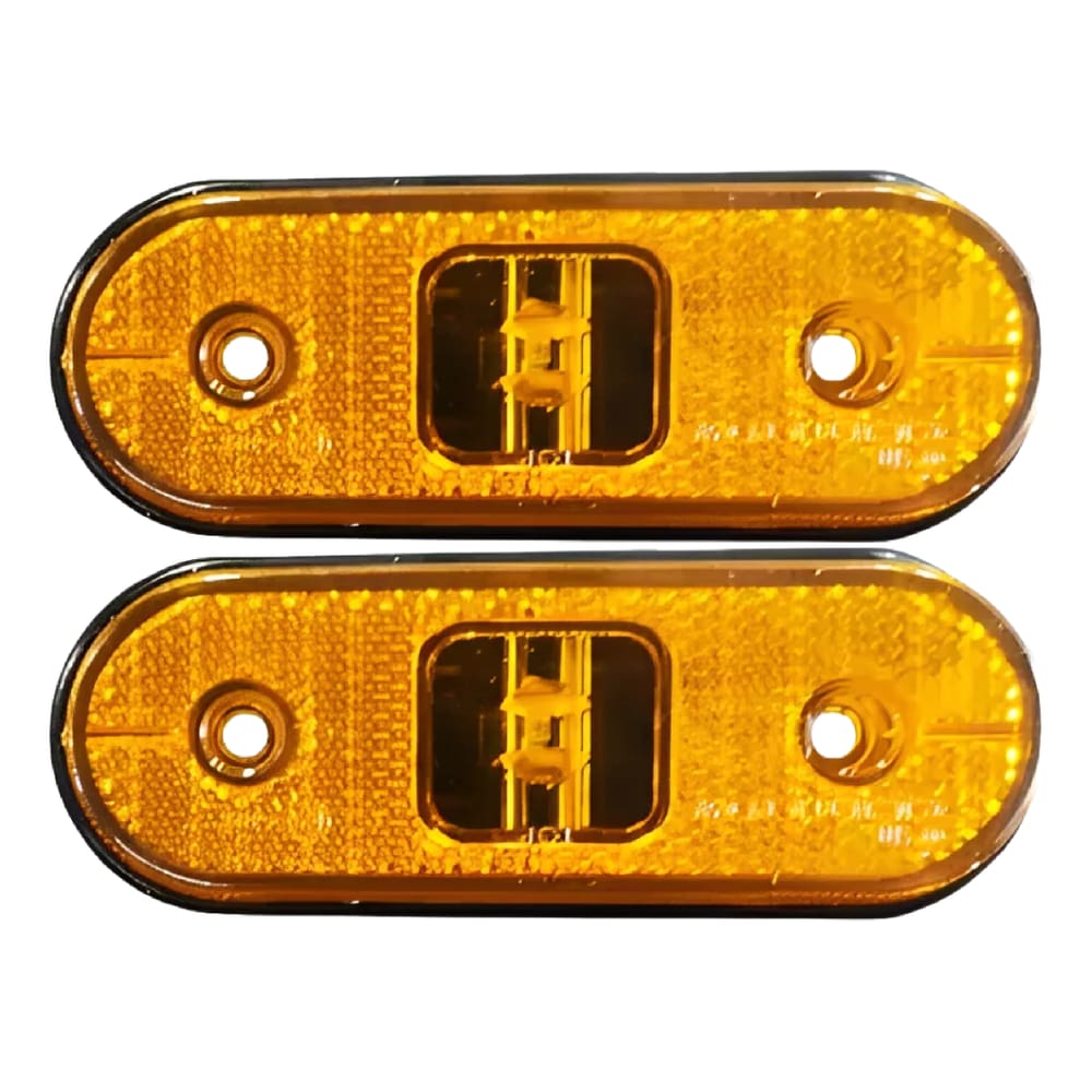 Kit 2 Lanterna Lateral Led Bivolt Âmbar Aspock - Asp1614600