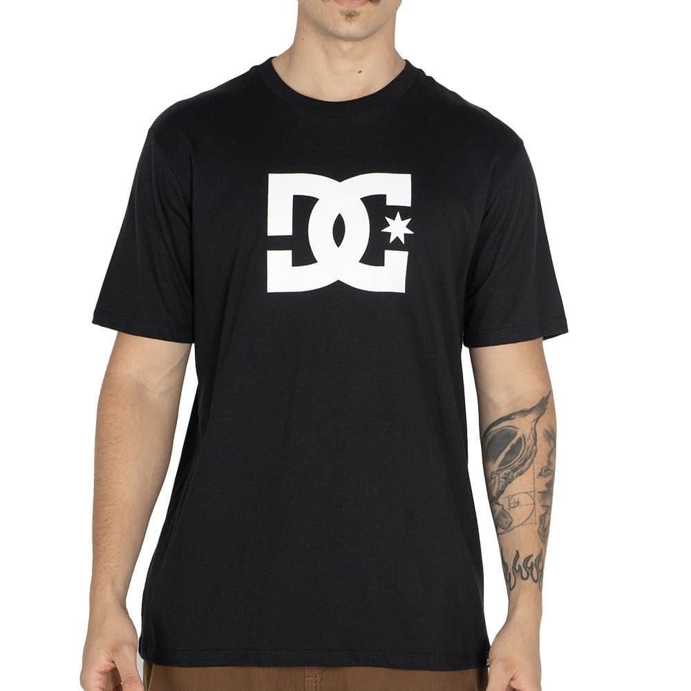 Camiseta DC Shoes DC Star WT25 Masculina Preto