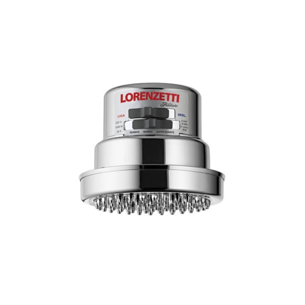 Chuveiro Tradição 6800W Cromado 220V Lorenzetti