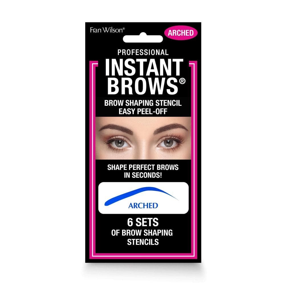 Ferramenta de maquiagem Fran Wilson Instant Brows Adhesive Stencils