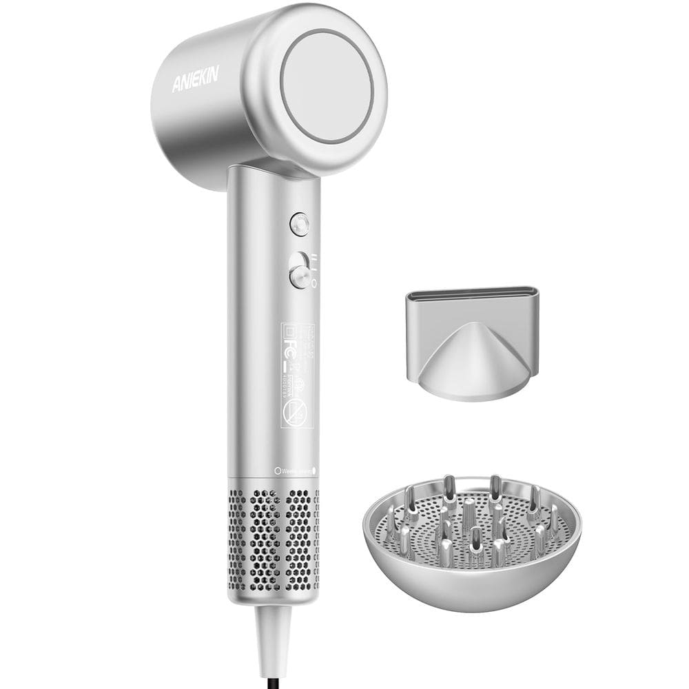 Secador de cabelo ANIEKIN 110.000 RPM Iônico de Secagem Rápida com Difusor