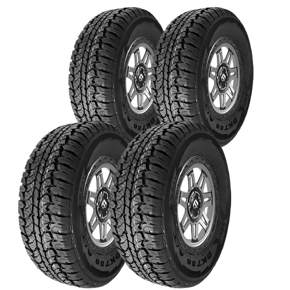 Kit 4 Pneus 225/75R16 LT 8 Lonas 110/107R DK788 AT Alfamotors