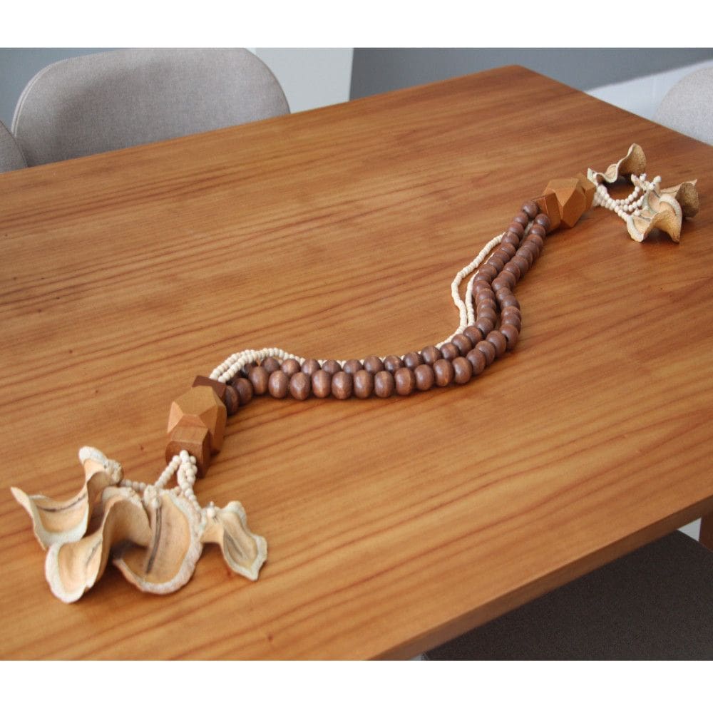 Colar de Mesa Decorativo Naru 117 cm Moderna Mobília