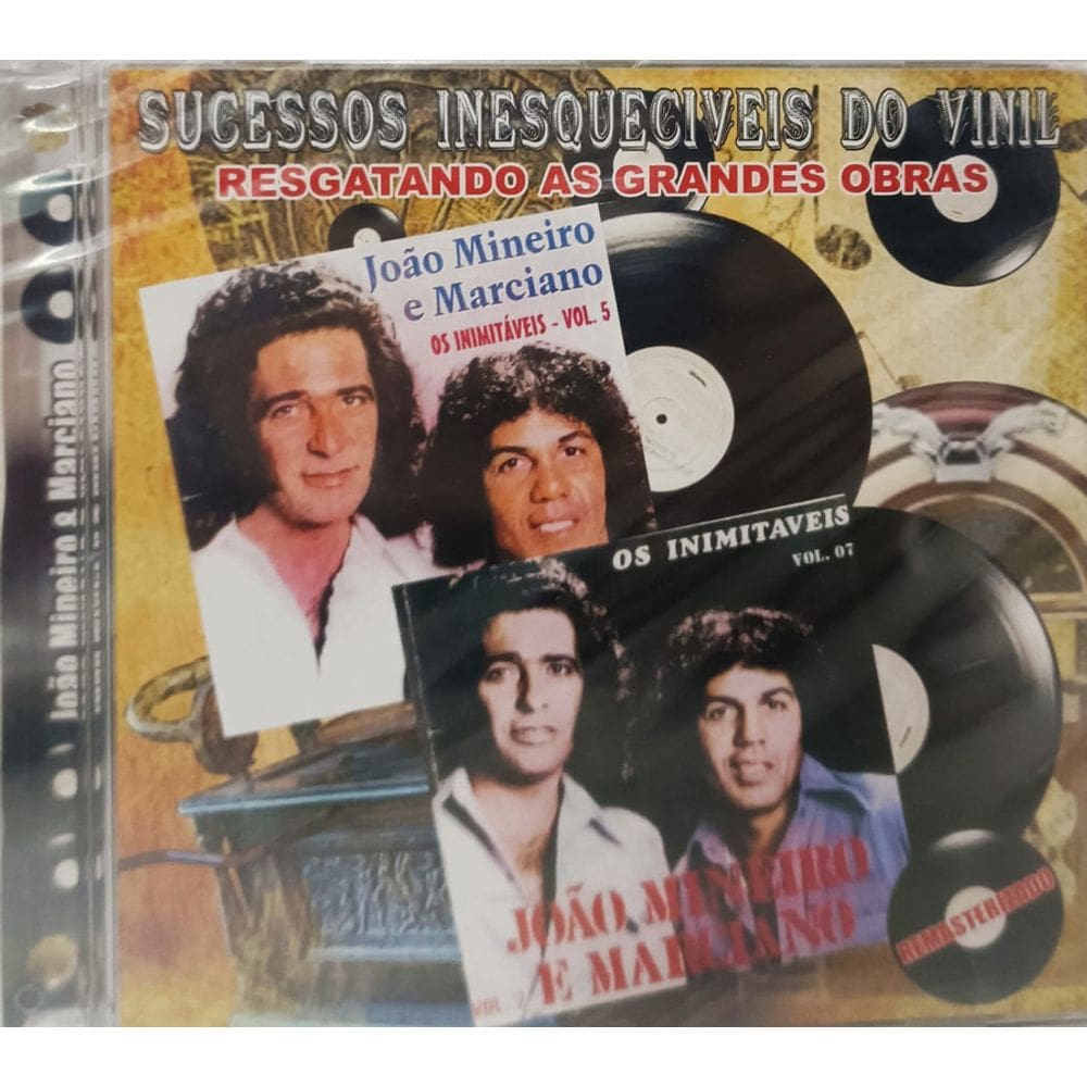 CD João Mineiro e Marciano - Sucessos Do Vinil/154