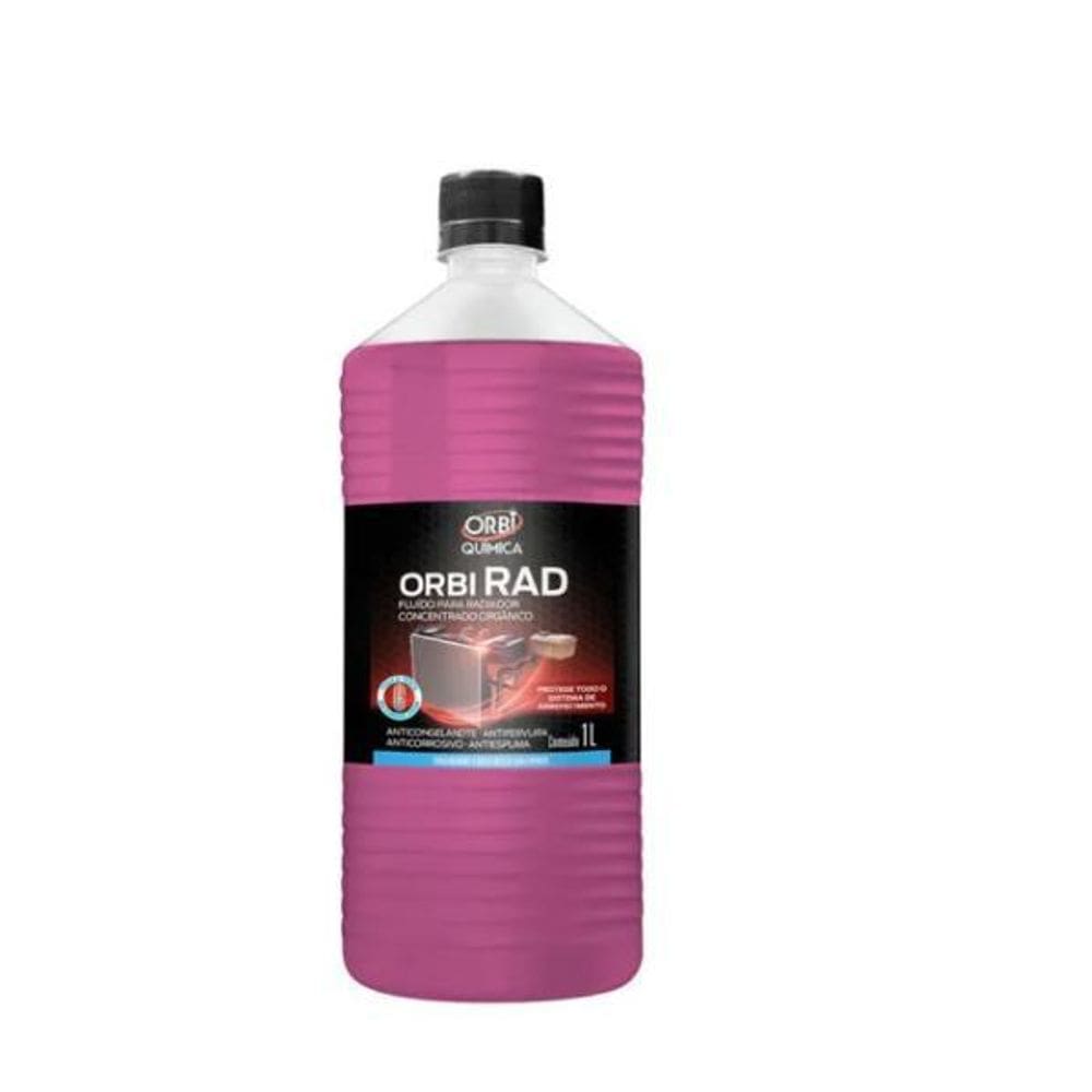 Aditivo Rosa Concentrado Radiadores Orbi 1 Litro