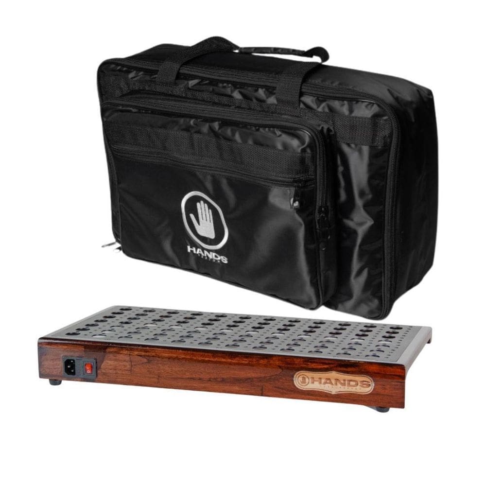 Pedalboard Lite Plus Imbuia 40X30 Com Softbag Hands Custom